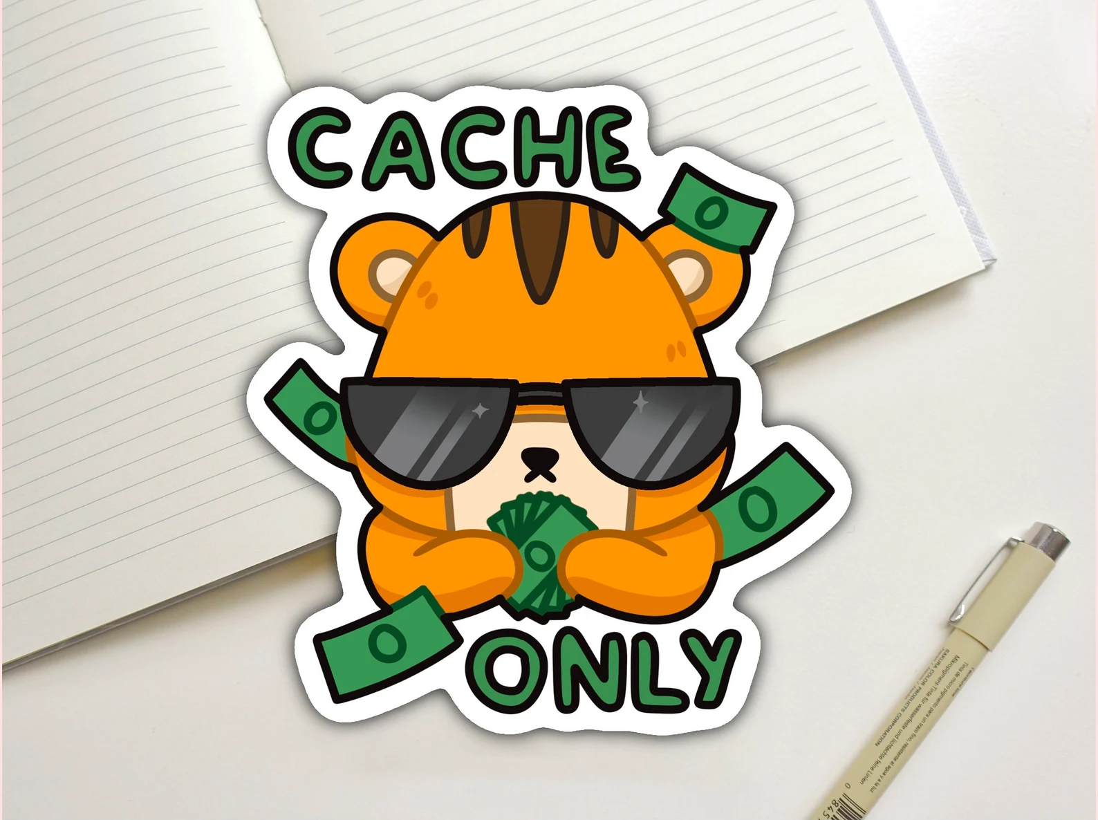 Cache Only sticker
