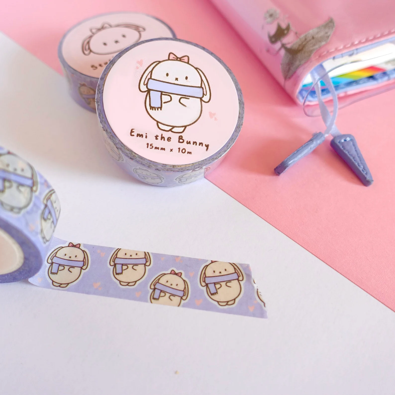 Washi Tape Winter Emi the Bunny